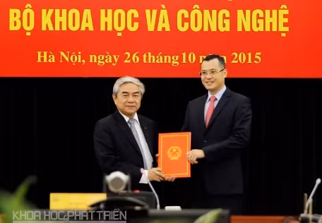 Trao quyết định bổ nhiệm ông Phạm Đại Dương làm Thứ trưởng Bộ Khoa học và Công nghệ ảnh 1