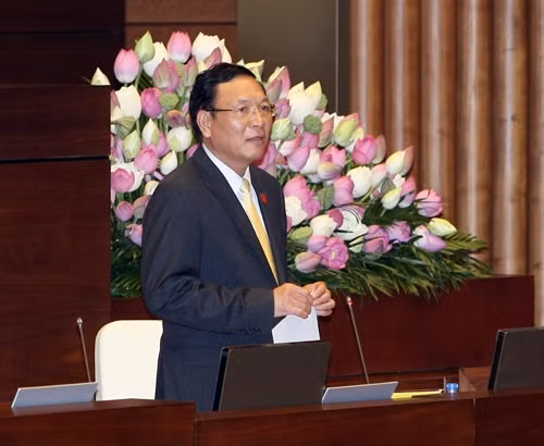 Bộ trưởng Bộ Giáo dục và Đào tạo Phạm Vũ Luận .Ảnh; TTXVN