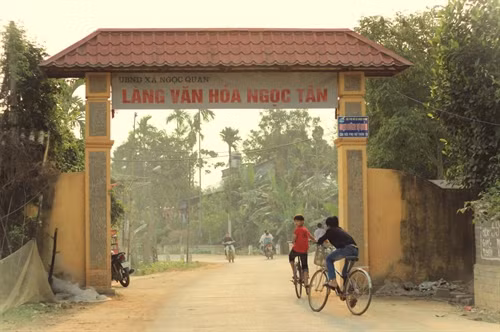 Ngọc Tân là một trong những địa phương đầu tiên của huyện Đoan Hùng triển khai xây dựng mô hình làng văn hóa
