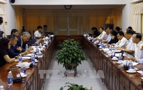 Cần Thơ hợp tác với Nhật Bản xây dựng nông trường kiểu mẫu. Ảnh: Thanh Liêm - TTXVN