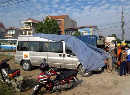 Hiện trường vụ tai nạn. Ảnh: Văn Đạt- TTXVN