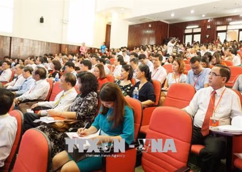 Hội thảo thu hút nhiều nhà khoa học trong cả nước và đông đảo sinh viên tham gia. Ảnh: Thu Hoài – TTXVN