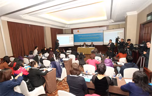 Quang cảnh hội nghị (ảnh: Anh Tuấn- TTXVN)