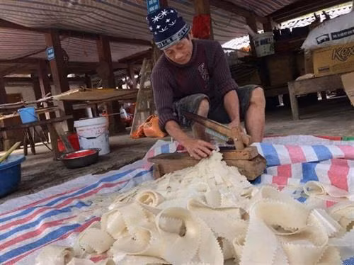 Bánh xén ăn Tết của người Thái ở Điện Biên ảnh 1