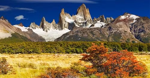 Vườn quốc gia Torres Del Paine nằm ở Patagonia, Chile, có cảnh quan thiên nhiên tuyệt đẹp, với các thung lũng, sông hồ và sông băng. Đây cũng là nơi thu hút du khách nhất của đất nước Chile. Ảnh: Nathab.