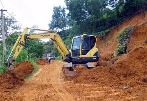 Các tỉnh miền núi cần đề phòng lũ quét , sạt lở đất và ngập úng cục bộ.Ảnh: Thu Hằng - TTXVN