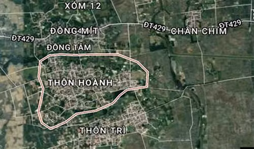 Ảnh chụp vệ tinh - Nguồn ảnh: internet