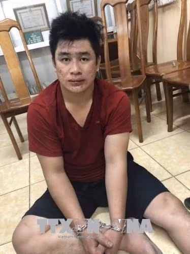 Nghi can Nguyễn Tấn Tài. Ảnh: TTXVN