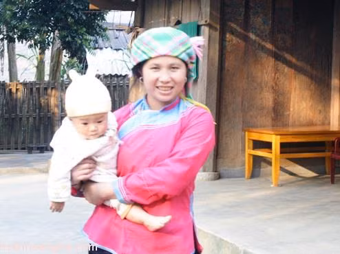 Người Giáy ở Sapa.