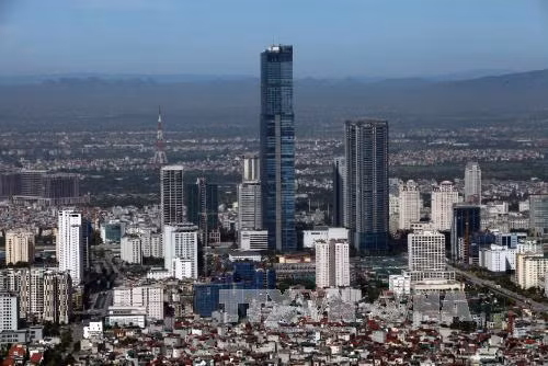 Thủ đô Hà Nội ngày càng khang trang, văn minh, hiện đại. Ảnh: Huy Hùng – TTXVN