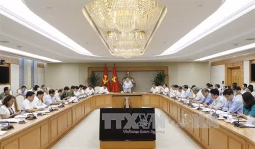 Toàn cảnh cuộc họp. Ảnh: Doãn Tấn - TTXVN