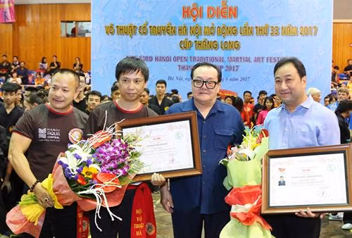 Khai mạc Hội diễn Võ thuật cổ truyền Hà Nội mở rộng lần thứ 33 - năm 2017 ảnh 4