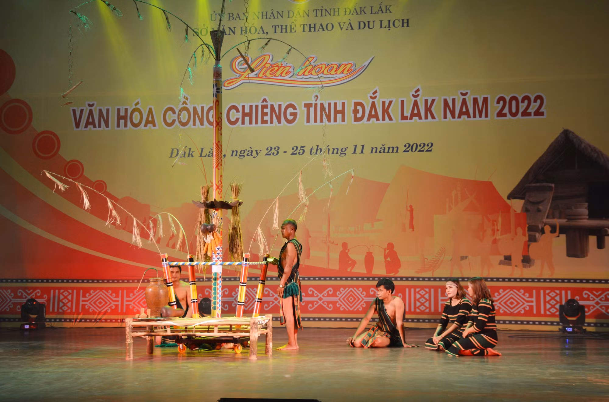 Khai mạc Liên hoan Văn hóa cồng chiêng tỉnh Đắk Lắk năm 2022 ảnh 5 Khai mạc Liên hoan Văn hóa cồng chiêng tỉnh Đắk Lắk năm 2022 ảnh 5