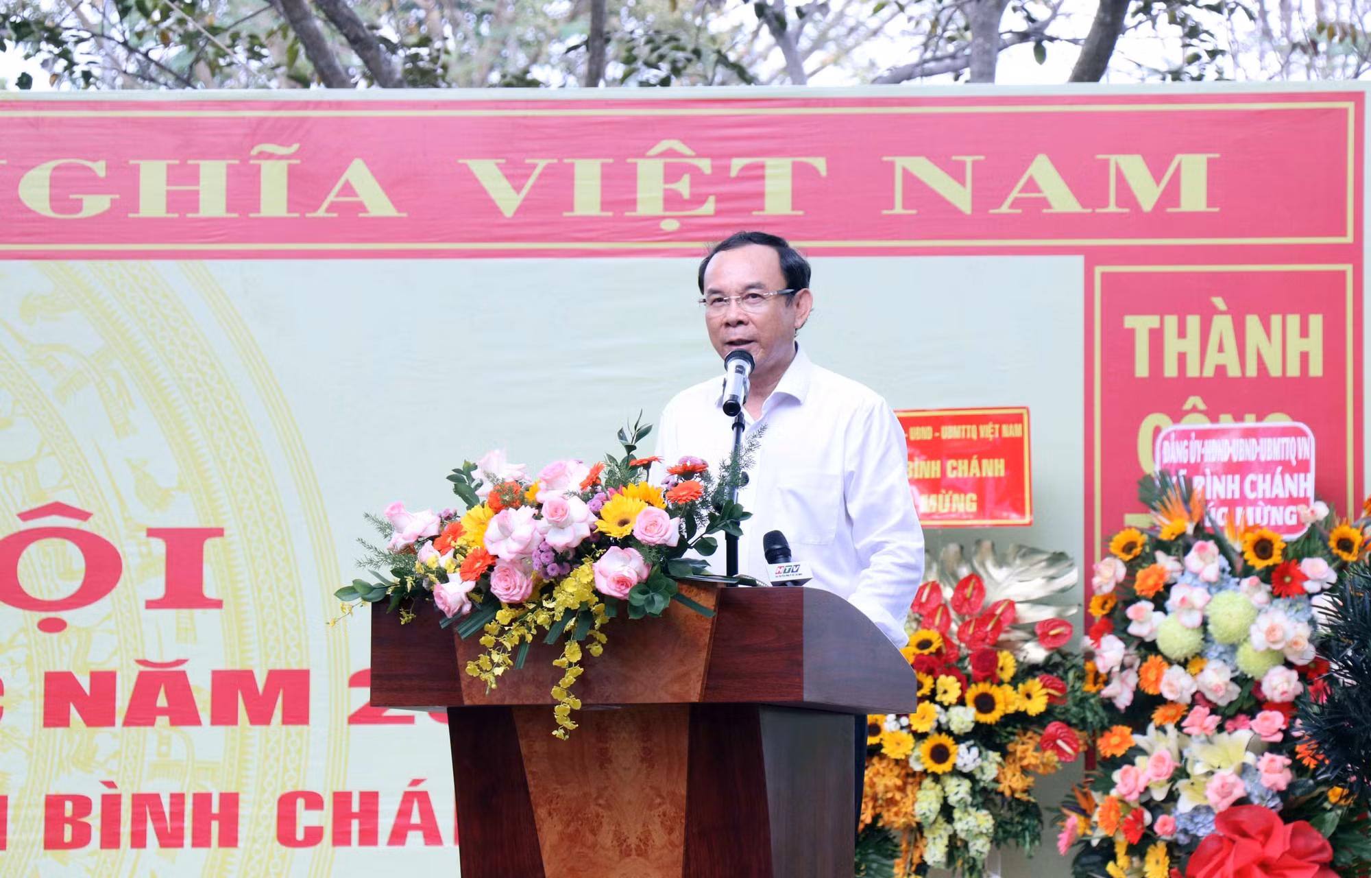 Bí thư Thành ủy Thành phố Hồ Chí Minh dự Ngày hội Đại đoàn kết toàn dân tộc tại khu dân cư ảnh 3