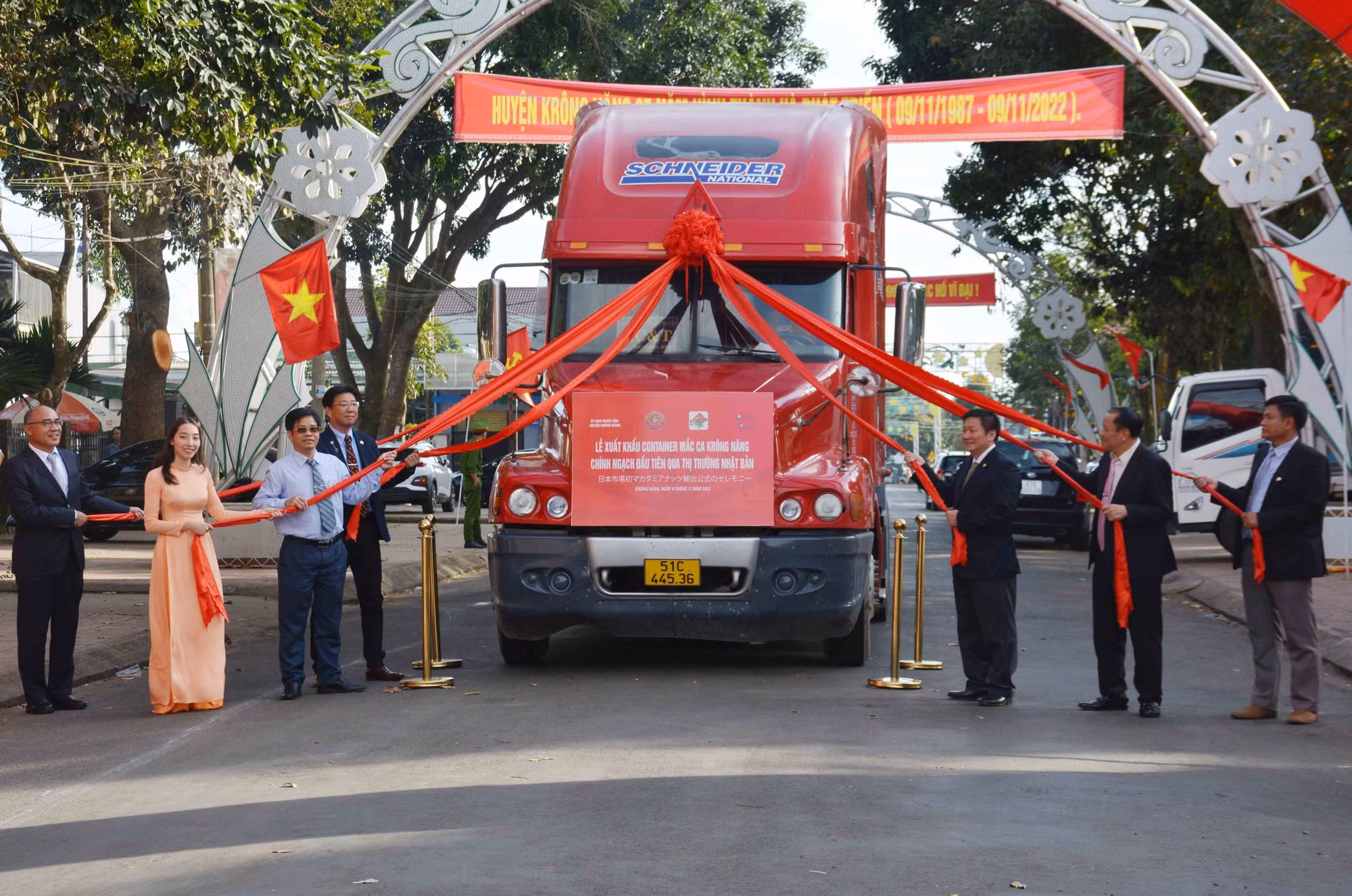 Đắk Lắk xuất khẩu container mắc ca Krông Năng chính ngạch đầu tiên qua thị trường Nhật Bản ảnh 4