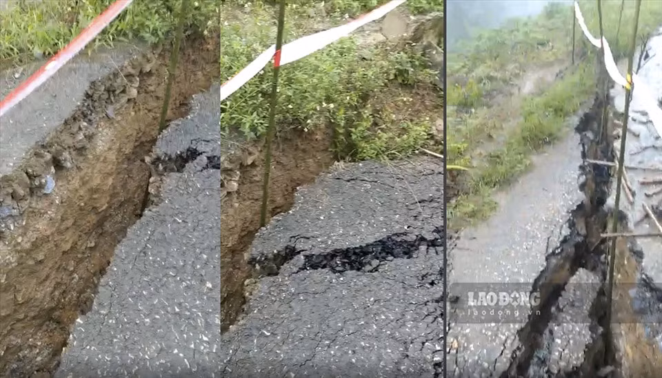 Điện Biên xuất hiện thêm nhiều cung đường bị sạt trượt ảnh 1