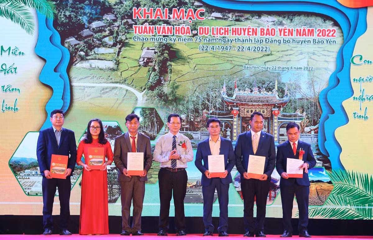 Khai mạc Tuần Văn hóa Du lịch Bảo Yên năm 2022 ảnh 1