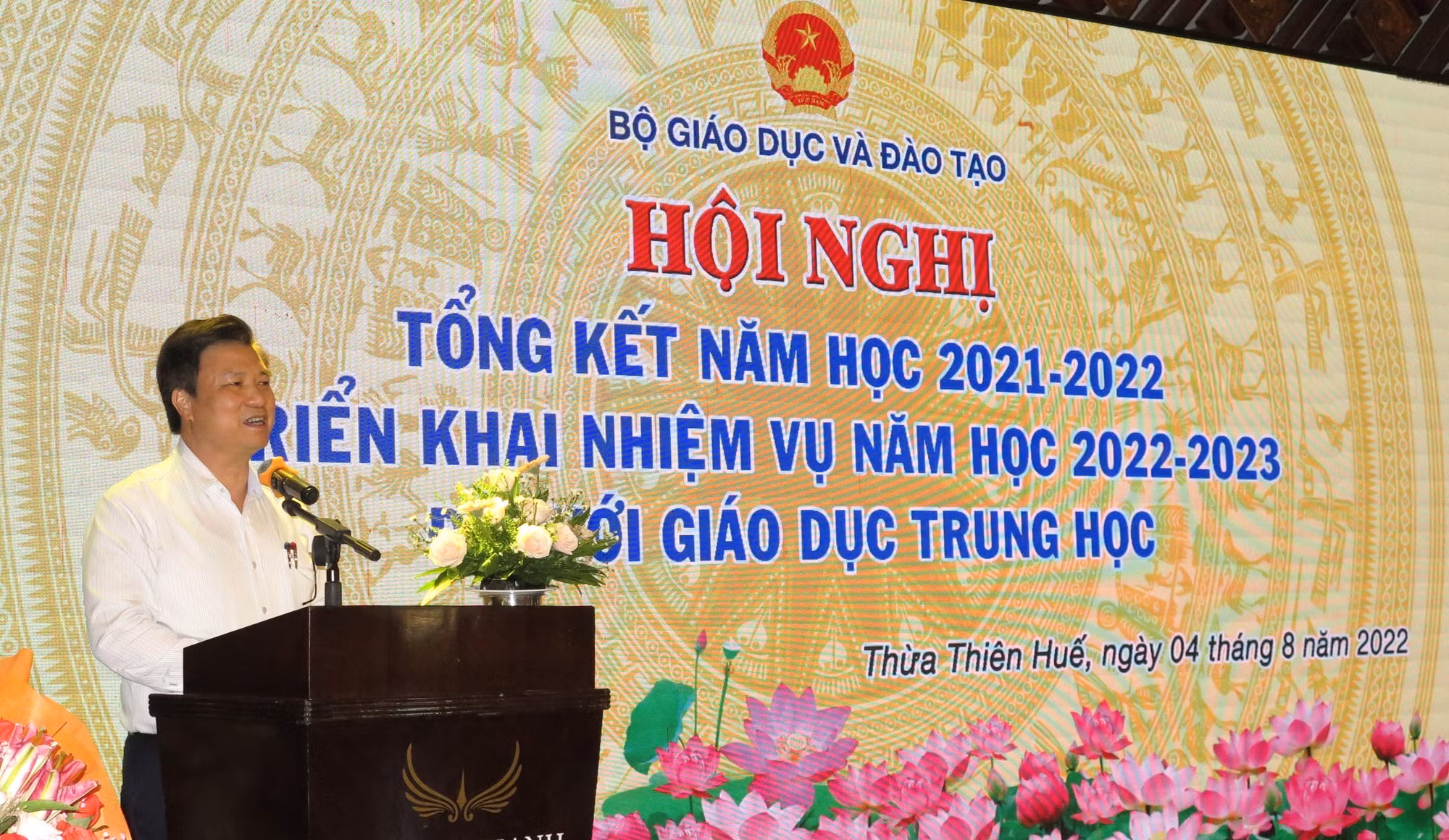 Bộ Giáo dục và Đào tạo triển khai nhiệm vụ năm học 2022-2023 đối với giáo dục trung học ảnh 1