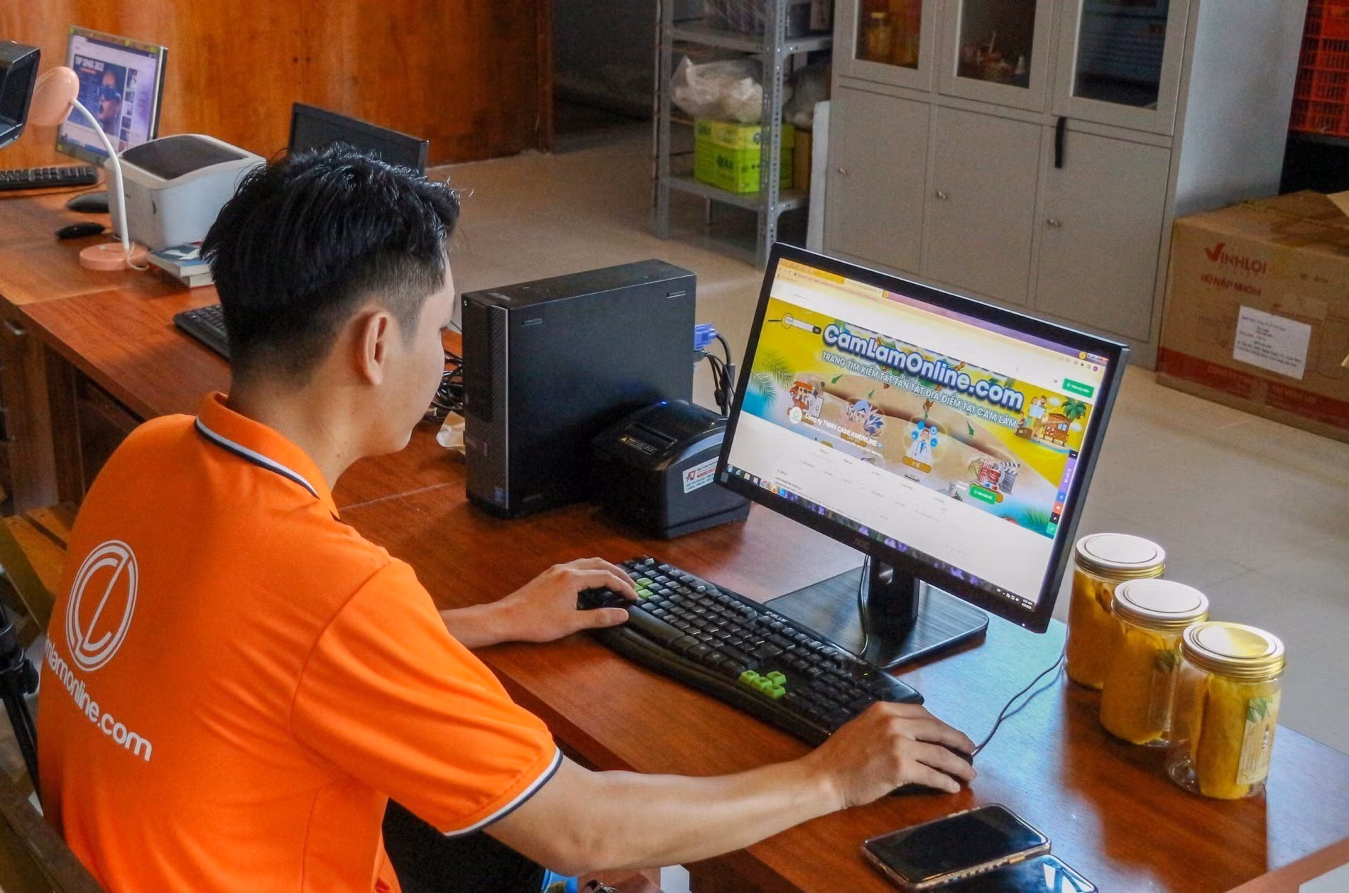 Làm giàu từ những sản vật của quê hương của nhóm 9X CamLamOnline ảnh 4