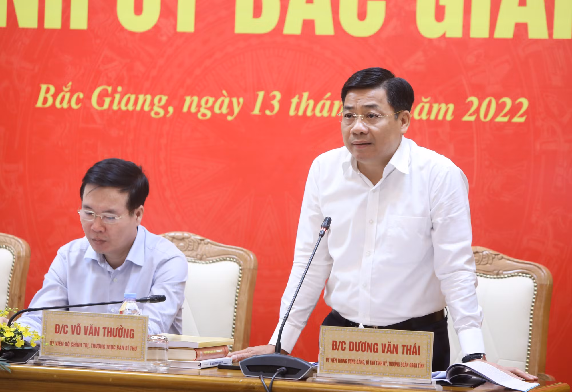 Thường trực Ban Bí thư Võ Văn Thưởng làm việc tại tỉnh Bắc Giang ảnh 3