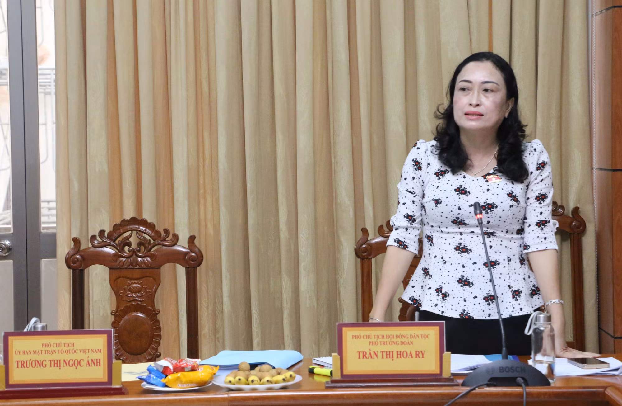 Đoàn giám sát Hội đồng Dân tộc của Quốc hội làm việc tại tỉnh An Giang ảnh 3