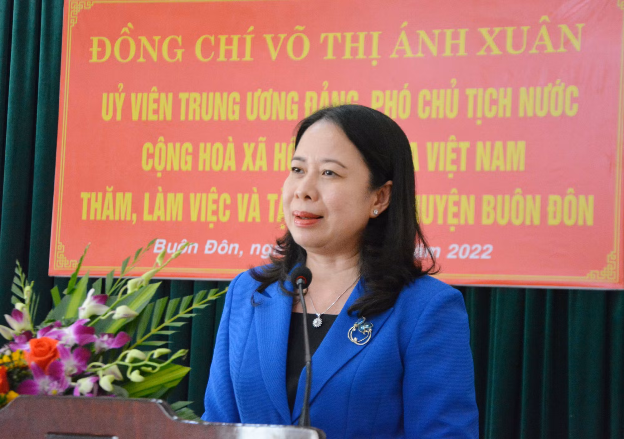 Phó Chủ tịch nước Võ Thị Ánh Xuân thăm và làm việc tại tỉnh Đắk Lắk ảnh 5