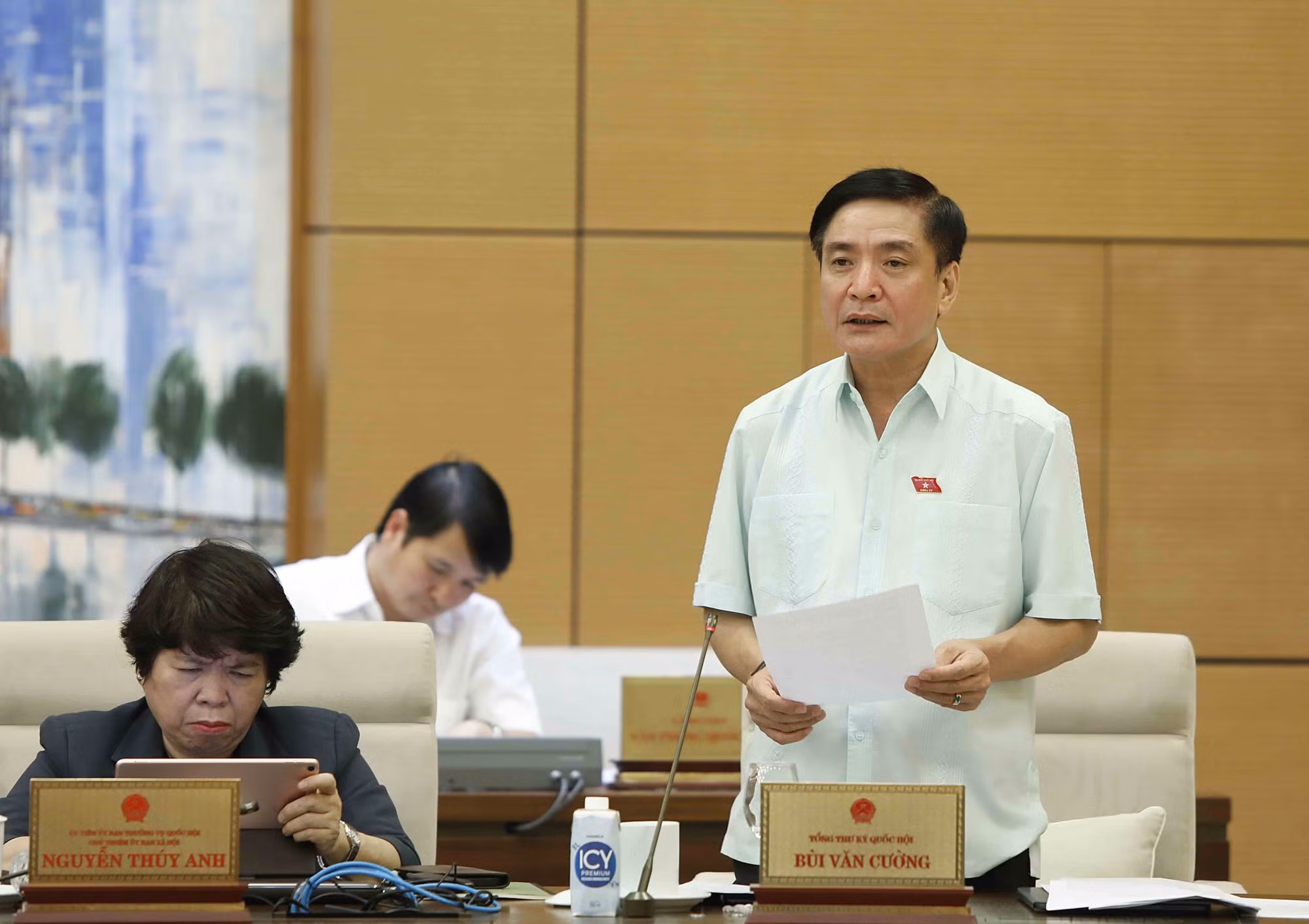 Phiên họp thứ 15, Ủy ban Thường vụ Quốc hội: Cho ý kiến về việc chuẩn bị Kỳ họp thứ 4 của Quốc hội ảnh 2