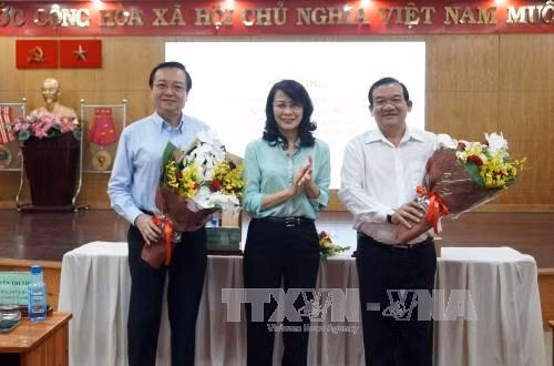 Quang cảnh buổi lễ. Ảnh: Phương Vy-TTXVN.