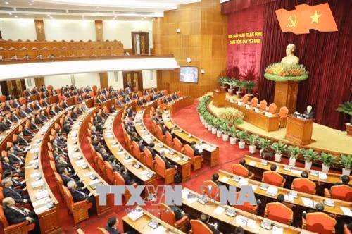 Toàn cảnh bế mạc Hội nghị. Ảnh: Trí Dũng –TTXVN.