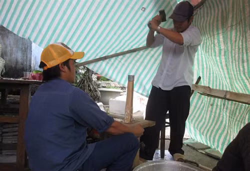 Bánh nổ nếp ngự Sa Huỳnh nghe mùi là biết tết ảnh 2