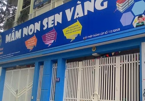 Trường mầm non Sen Vàng - Nguồn ảnh: internet