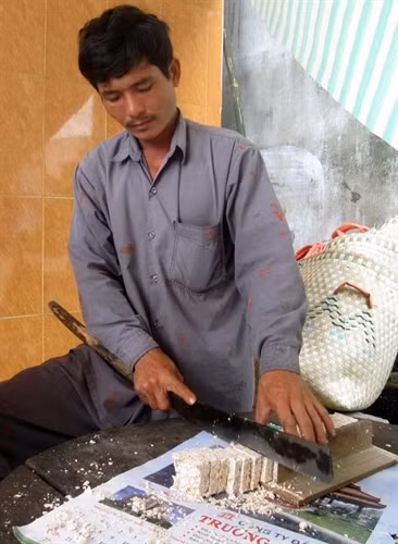 Bánh nổ nếp ngự Sa Huỳnh nghe mùi là biết tết ảnh 3