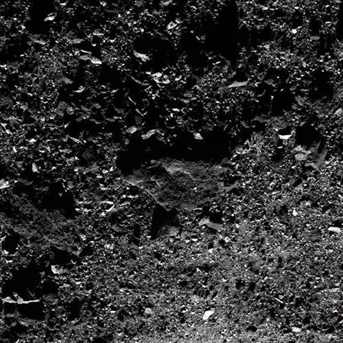 Hình ảnh về hành tinh Bennu do tàu thăm dò Osiris-Rex chụp từ khoảng cách 1,3km, ngày 2/12/2018. Ảnh: AFP/ TTXVN
