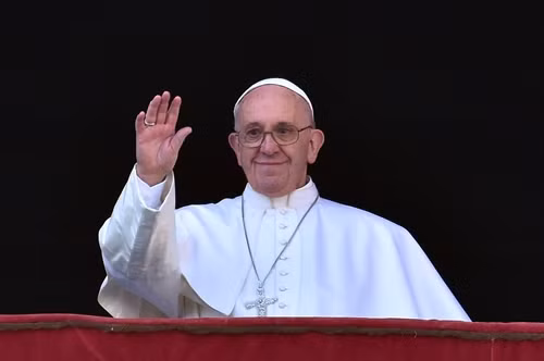 Giáo hoàng Francis tại Vatican ngày 25/12. AFP/TTXVN