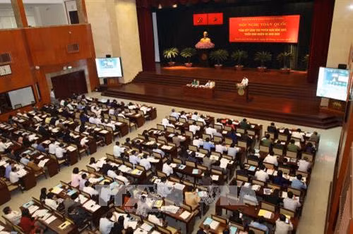 Quang cảnh hội nghị. Ảnh: Thanh Vũ-TTXVN