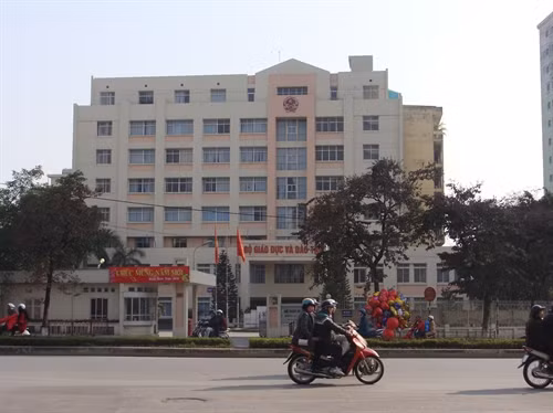 Trụ sở Bộ Giáo dục và Đào tạo. Ảnh: Mai Hưng- TTXVN