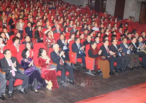 Các đại biểu tham dự hội nghị. Ảnh: Trí Dũng – TTXVN