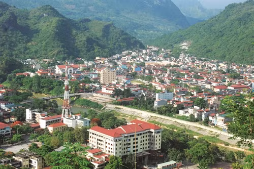 Một góc thành phố Hà Giang hôm nay.