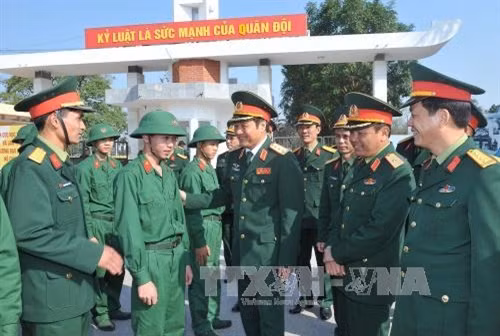 Trung đoàn 209 ra quân huấn luyện ảnh 1