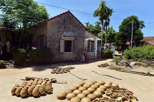 Sản phẩm gốm truyền thống.