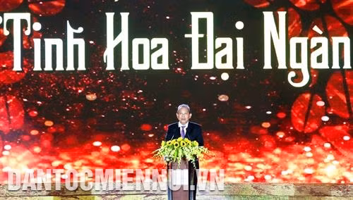 Phó Thủ tướng Thường trực Chính phủ Trương Hòa Bình phát biểu tại Lễ khai mạc. Ảnh: Trọng Đạt