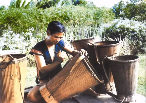 Gùi của người Jrai