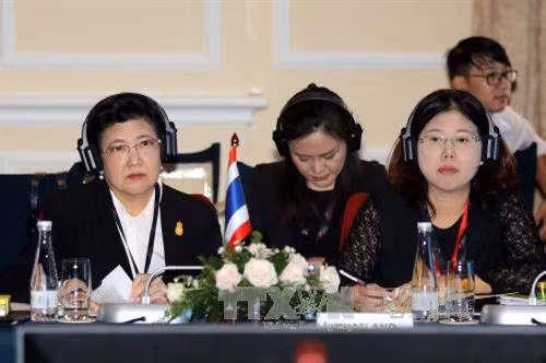 :Đoàn đại biểu Thái Lan tham dự hội nghị. Ảnh: Thanh Vũ-TTXVN