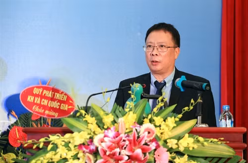 Tại lễ trao giải, Chủ tịch Viện Hàn lâm Khoa học và Công nghệ Việt Nam Châu Văn Minh, Chủ tịch Hội đồng Giải thưởng nhấn mạnh: Sau nhiều năm ấp ủ, Viện Hàn lâm Khoa học công nghệ Việt Nam đã có một giải thưởng "xứng tầm" về khoa học và công nghệ mang tên người sáng lập Viện Khoa học Việt Nam, tiền thân của Viện Hàn lâm Khoa học công nghệ Việt Nam - Trần Đại Nghĩa. Ảnh: Anh Tuấn – TTXVN