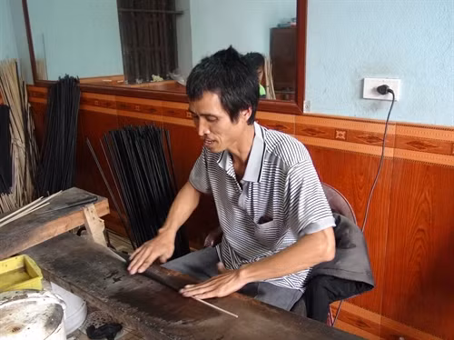 Công đoạn se hương.