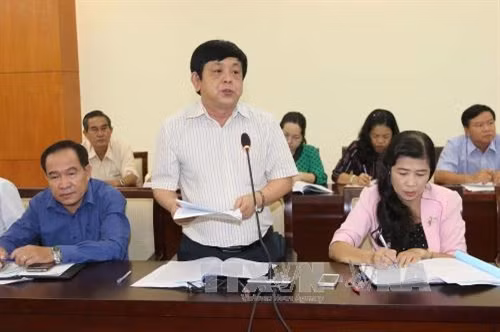 Các đại biểu tham gia thảo luận tại Hội nghị. Ảnh: Thanh Vũ – TTXVN