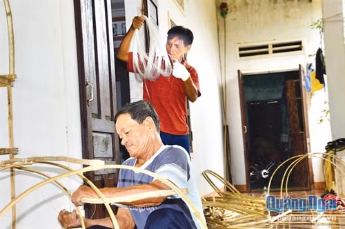 Nghề làm bóng mực ở Đức Lợi ảnh 1