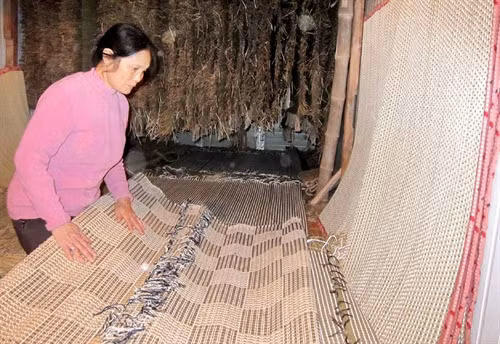 Được làm từ cây cói, dưới bàn tay khéo léo của người thợ dệt chiếu, xe đay Nga Sơn, sản phẩm chiếu cói Nga Sơn không chỉ đẹp, phong phú về kiểu dáng, mà còn gọn, nhẹ, dễ gấp, nằm vừa mát, vừa thoáng, giá cả lại phải chăng nên chiếu Nga Sơn đã có mặt khắp trong Nam ngoài Bắc