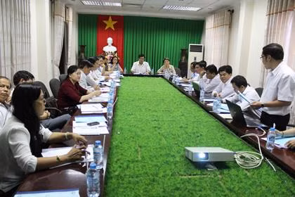 Tổng kết dự án RADCC. Ảnh: bentre.gov.vn