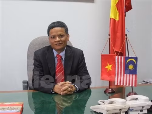 Ông Nguyễn Hồng Thao khi còn đảm nhiệm cương vị Đại sứ Việt Nam tại Malaysia. (Ảnh: Kim Dung-Chí Giáp/Vietnam+)